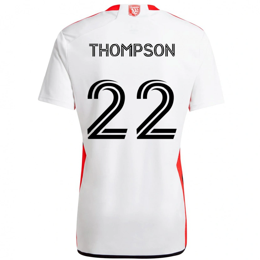 Danxen Kvinder Tommy Thompson #22 Sort Mørkeblå Udebane Spillertrøjer 2025/26 Trøje T-Shirt