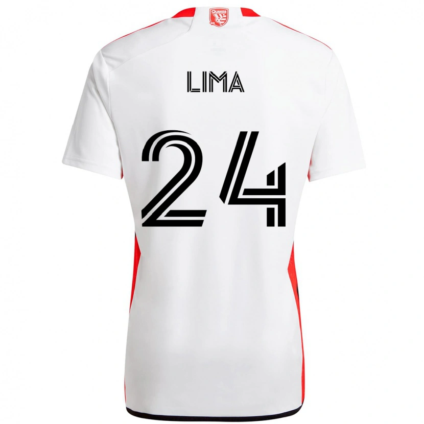 Danxen Kvinder Nick Lima #24 Sort Mørkeblå Udebane Spillertrøjer 2025/26 Trøje T-Shirt