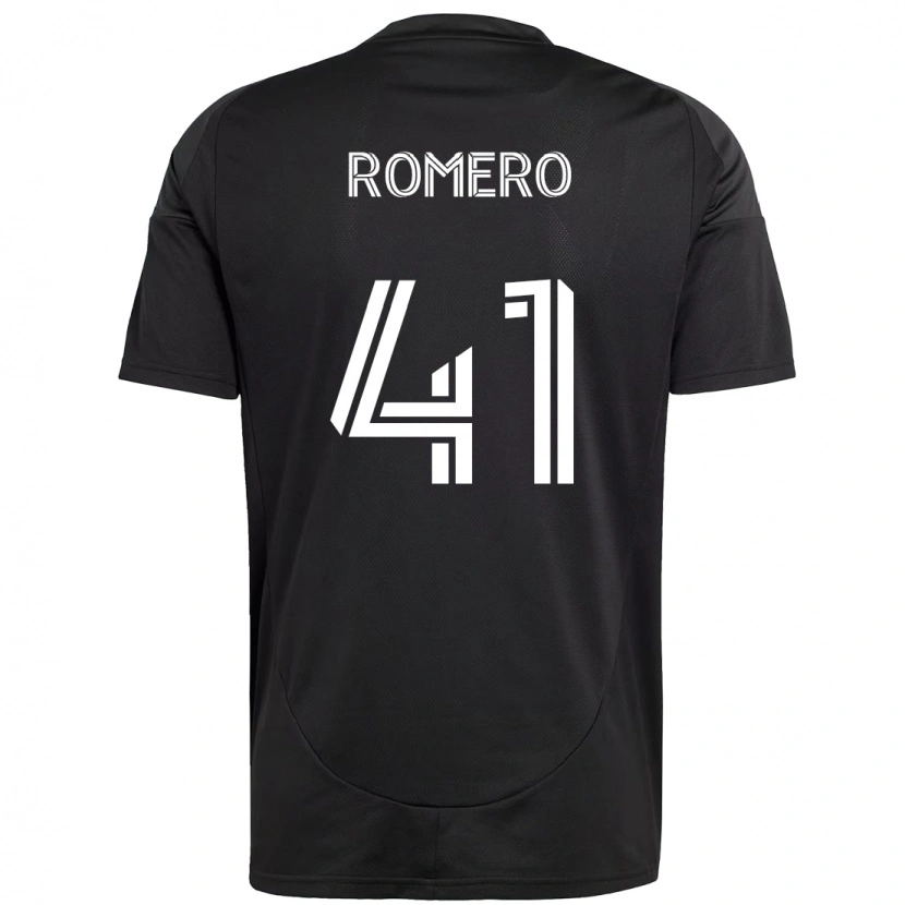 Danxen Kvinder Brian Romero #41 Himmelblå Hvid Udebane Spillertrøjer 2025/26 Trøje T-Shirt