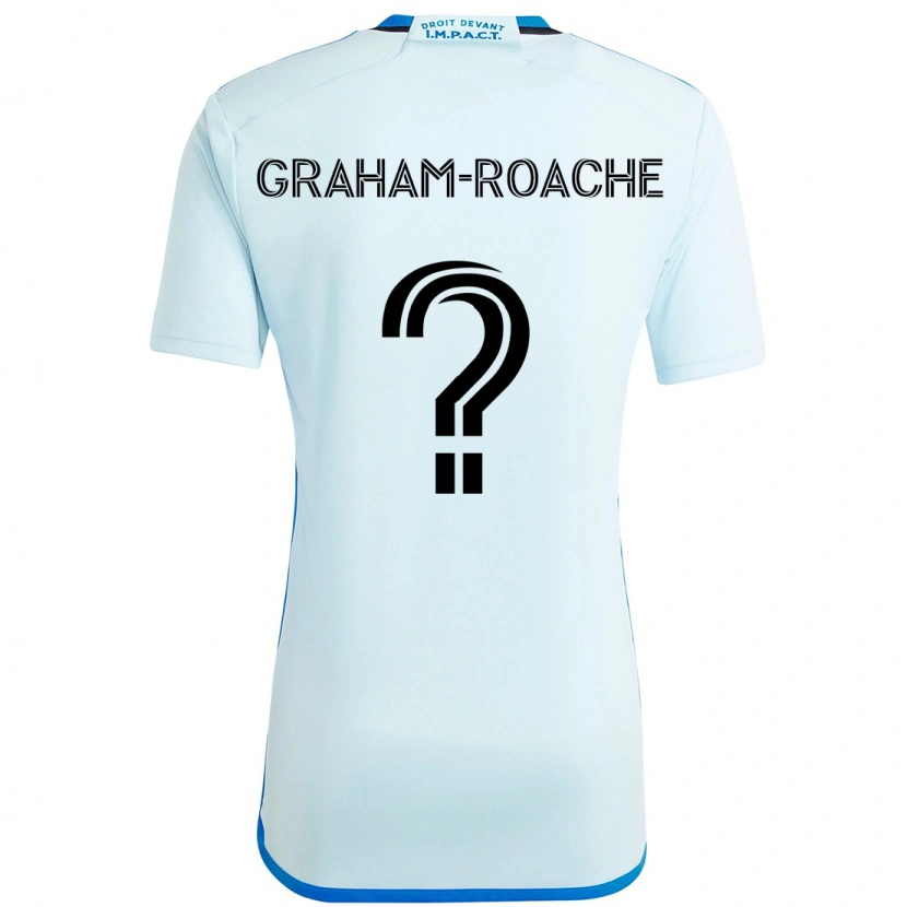 Danxen Kvinder Owen Graham-Roache #0 Mørkeblå Sort Udebane Spillertrøjer 2025/26 Trøje T-Shirt