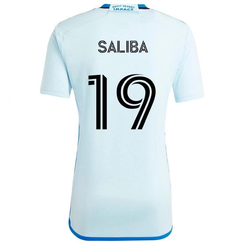 Danxen Kvinder Nathan-Dylan Saliba #19 Mørkeblå Sort Udebane Spillertrøjer 2025/26 Trøje T-Shirt