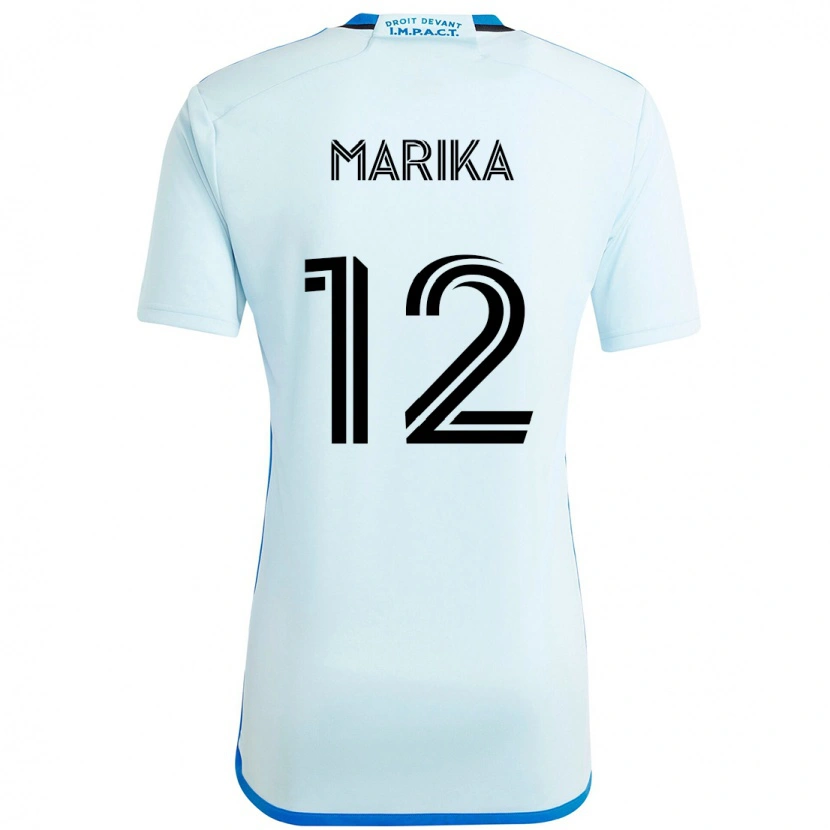 Danxen Kvinder Martineau Marika #12 Mørkeblå Sort Udebane Spillertrøjer 2025/26 Trøje T-Shirt