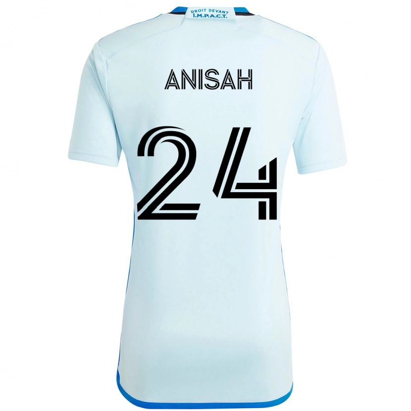 Danxen Kvinder Yusuf Anisah #24 Mørkeblå Sort Udebane Spillertrøjer 2025/26 Trøje T-Shirt