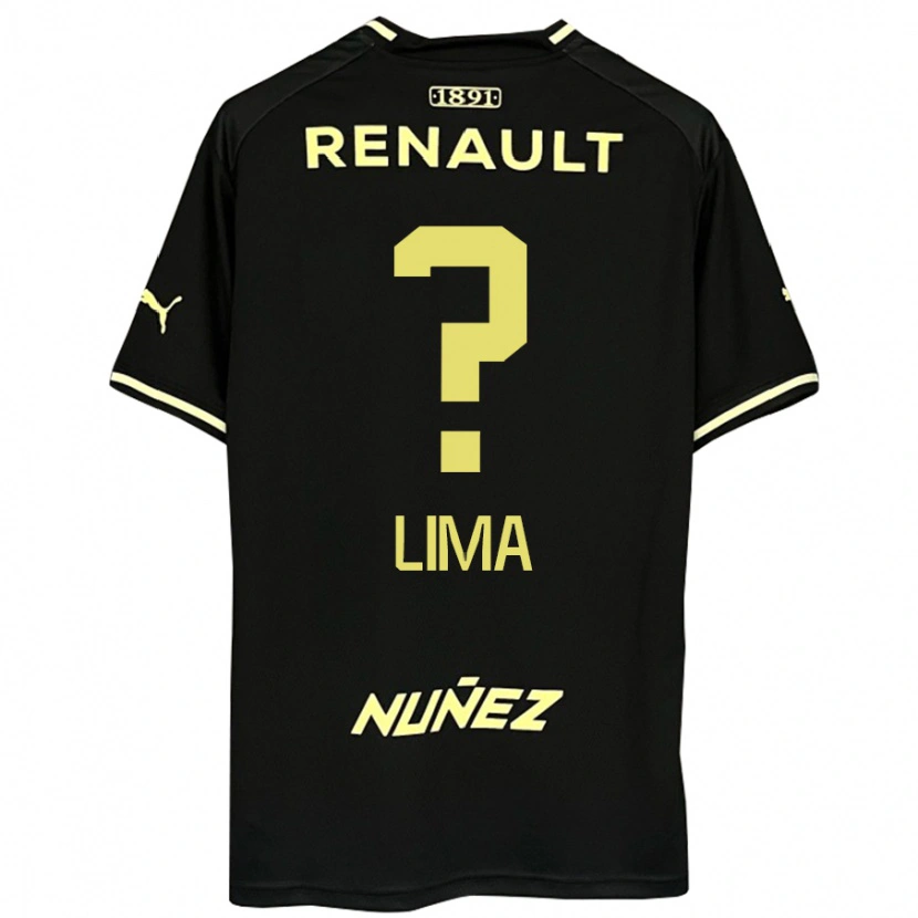Danxen Kvinder Jhonatan Lima #0 Gul Sort Udebane Spillertrøjer 2025/26 Trøje T-Shirt