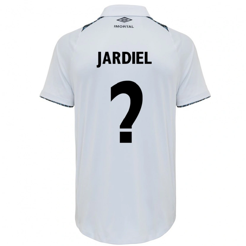 Danxen Kvinder Jardiel #0 Blå Sort Hvid Udebane Spillertrøjer 2025/26 Trøje T-Shirt