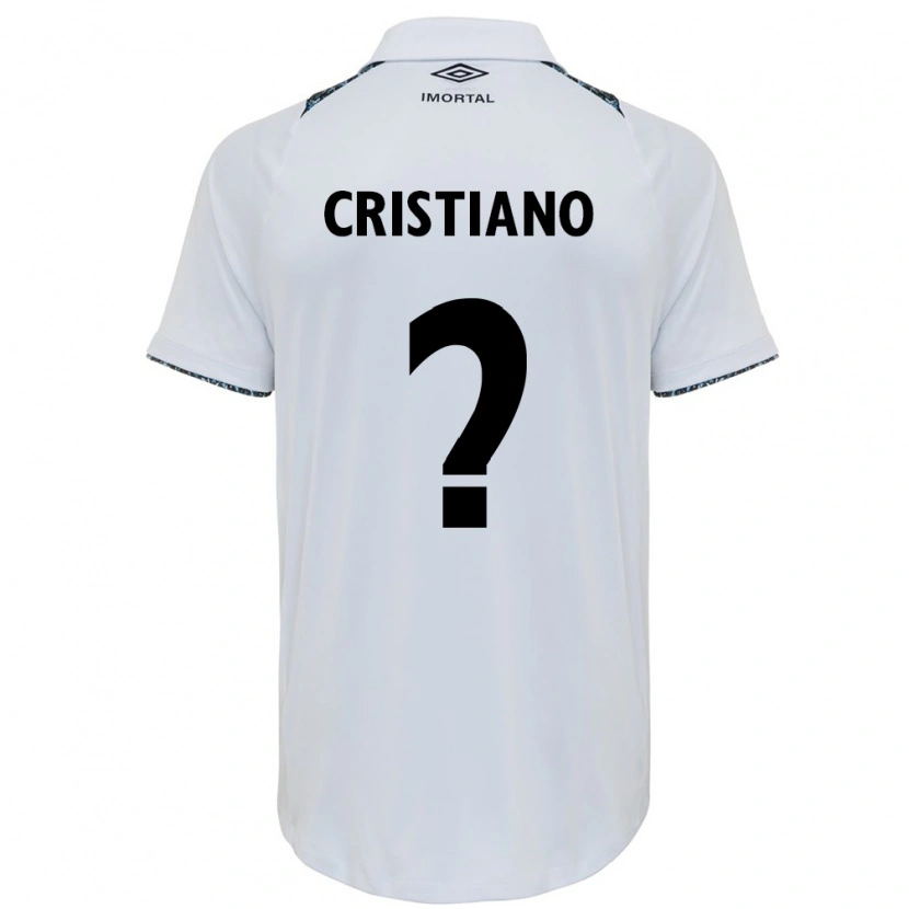 Danxen Kvinder Cristiano #0 Blå Sort Hvid Udebane Spillertrøjer 2025/26 Trøje T-Shirt