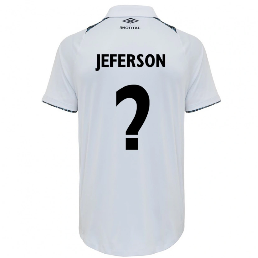 Danxen Kvinder Jeferson #0 Blå Sort Hvid Udebane Spillertrøjer 2025/26 Trøje T-Shirt