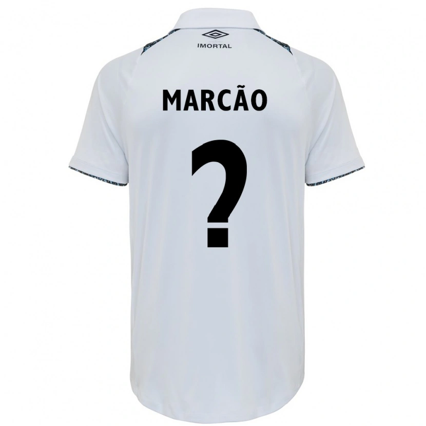 Danxen Kvinder Marcão #0 Blå Sort Hvid Udebane Spillertrøjer 2025/26 Trøje T-Shirt