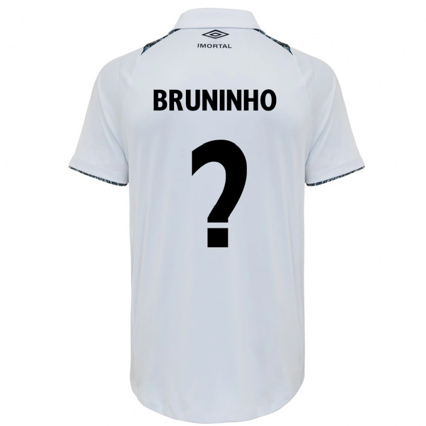 Danxen Kvinder Bruninho #0 Blå Sort Hvid Udebane Spillertrøjer 2025/26 Trøje T-Shirt