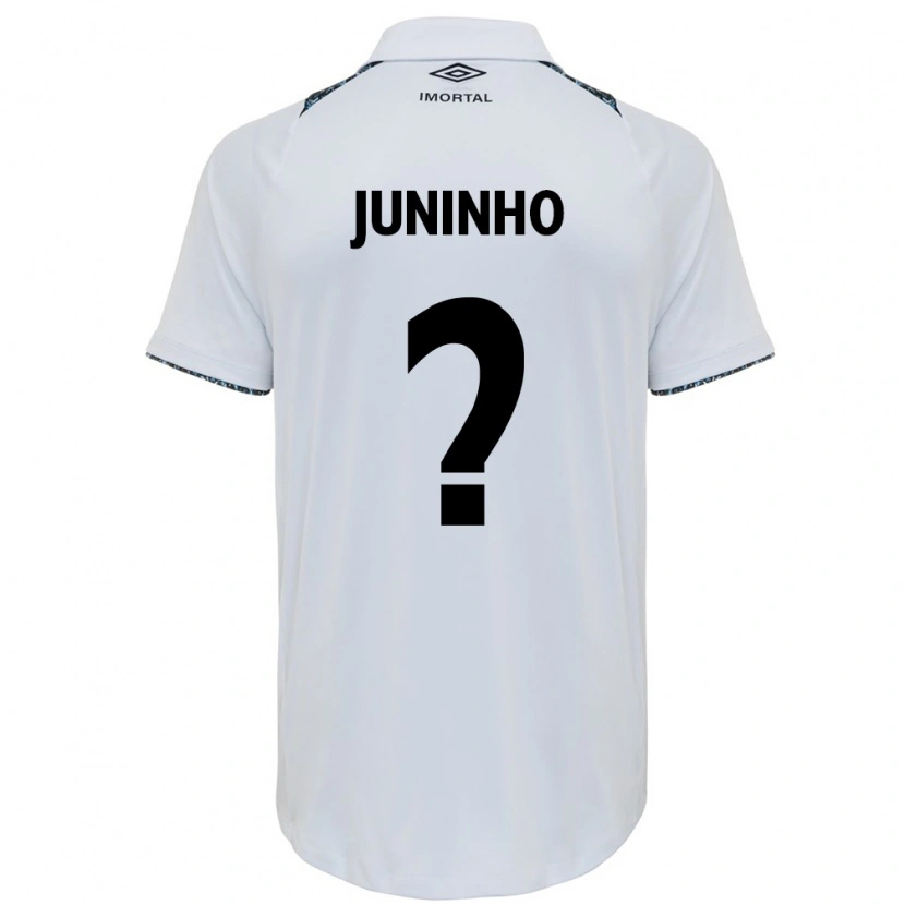 Danxen Kvinder Juninho #0 Blå Sort Hvid Udebane Spillertrøjer 2025/26 Trøje T-Shirt