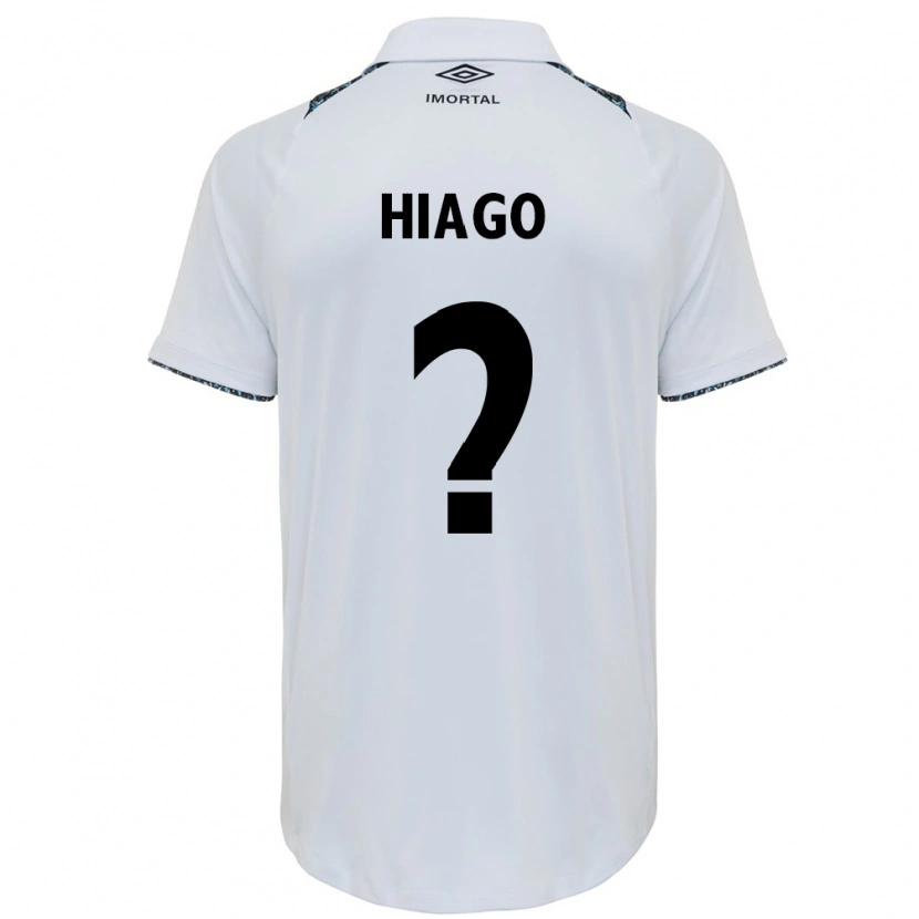Danxen Kvinder Hiago #0 Blå Sort Hvid Udebane Spillertrøjer 2025/26 Trøje T-Shirt