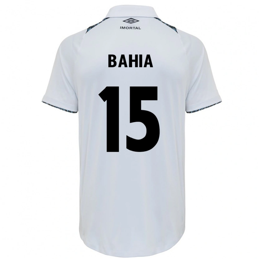 Danxen Kvinder Raíssa Bahia #15 Blå Sort Hvid Udebane Spillertrøjer 2025/26 Trøje T-Shirt