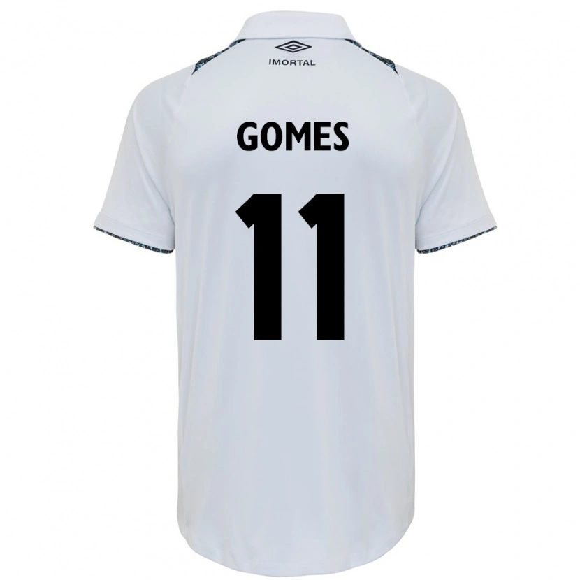 Danxen Kvinder Joyce Gomes Da Silva #11 Blå Sort Hvid Udebane Spillertrøjer 2025/26 Trøje T-Shirt