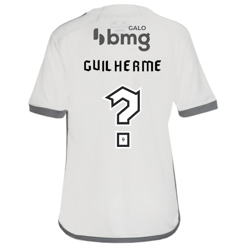 Danxen Kvinder Kauan Guilherme #0 Hvid Sort Udebane Spillertrøjer 2025/26 Trøje T-Shirt