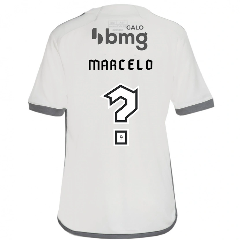Danxen Kvinder Vitor Marcelo #0 Hvid Sort Udebane Spillertrøjer 2025/26 Trøje T-Shirt