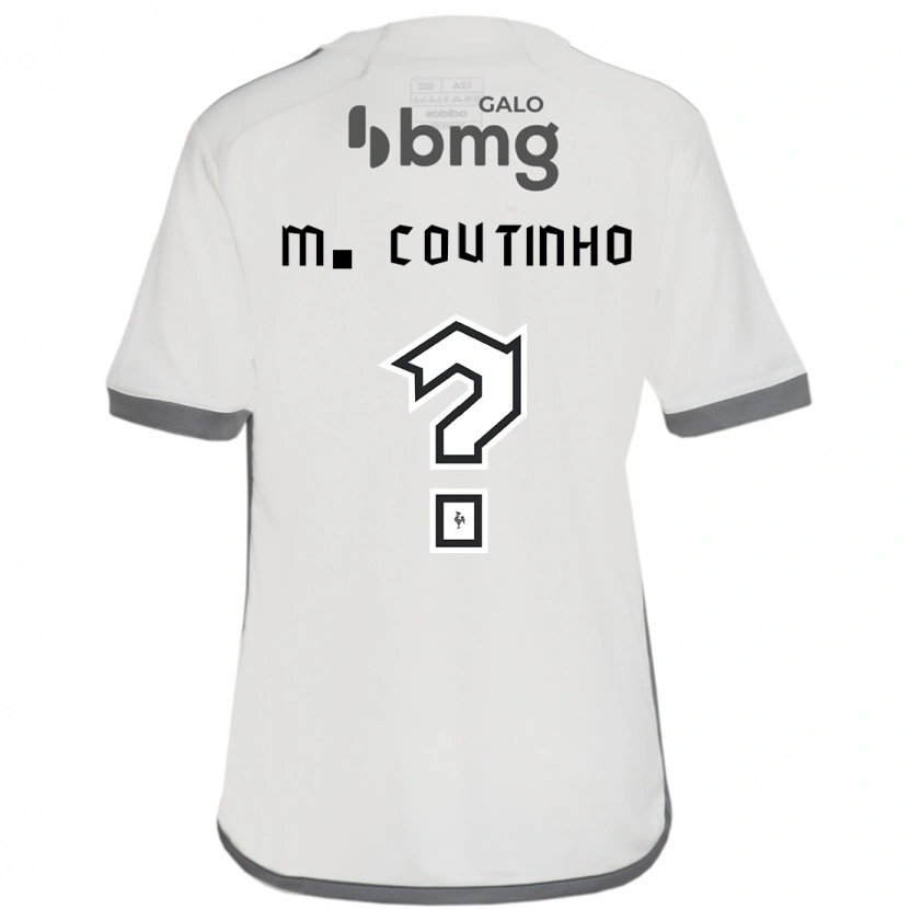 Danxen Kvinder Murilo Coutinho #0 Hvid Sort Udebane Spillertrøjer 2025/26 Trøje T-Shirt