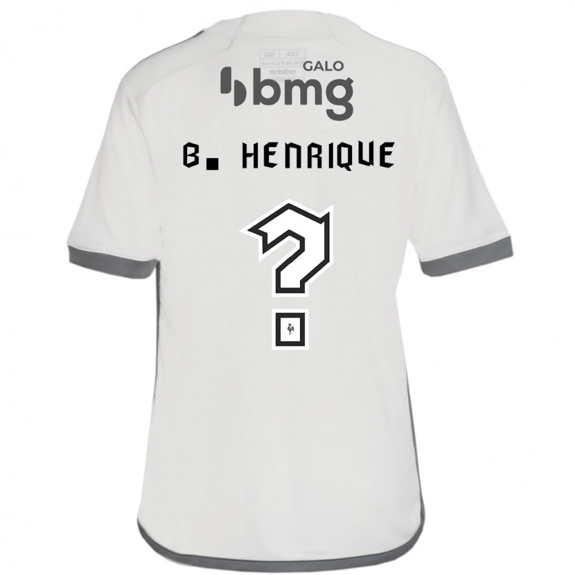 Danxen Kvinder Bruno Henrique #0 Hvid Sort Udebane Spillertrøjer 2025/26 Trøje T-Shirt