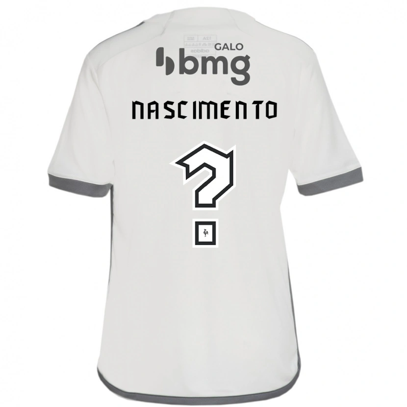Danxen Kvinder Ruan Nascimento #0 Hvid Sort Udebane Spillertrøjer 2025/26 Trøje T-Shirt