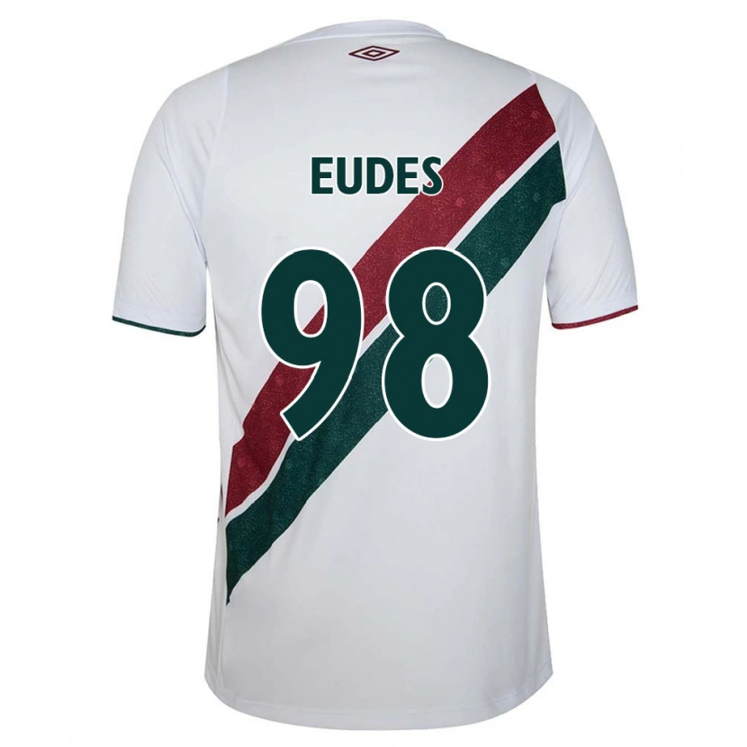 Danxen Kvinder Vitor Eudes #98 Grøn Maroon Hvid Udebane Spillertrøjer 2025/26 Trøje T-Shirt