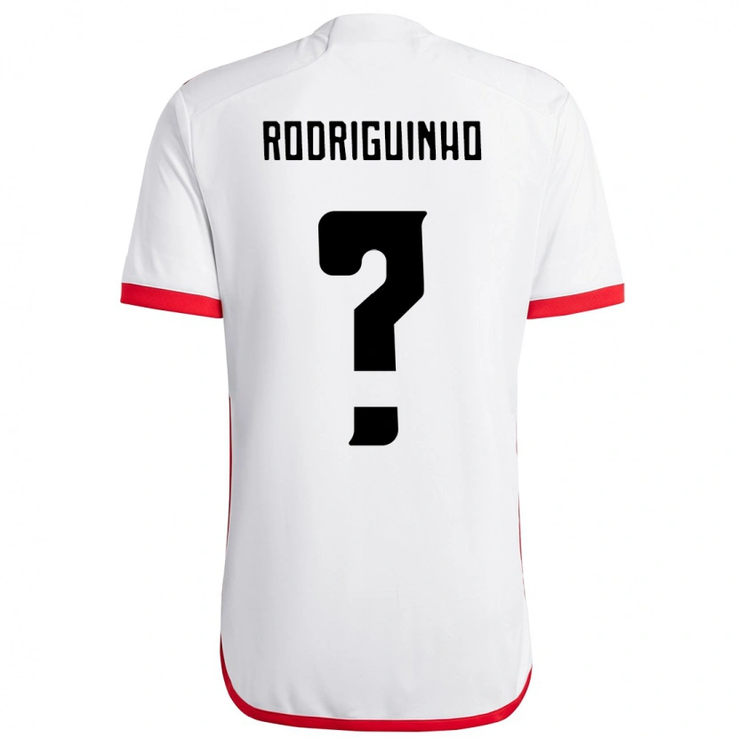 Danxen Kvinder Rodriguinho #0 Rød Sort Udebane Spillertrøjer 2025/26 Trøje T-Shirt