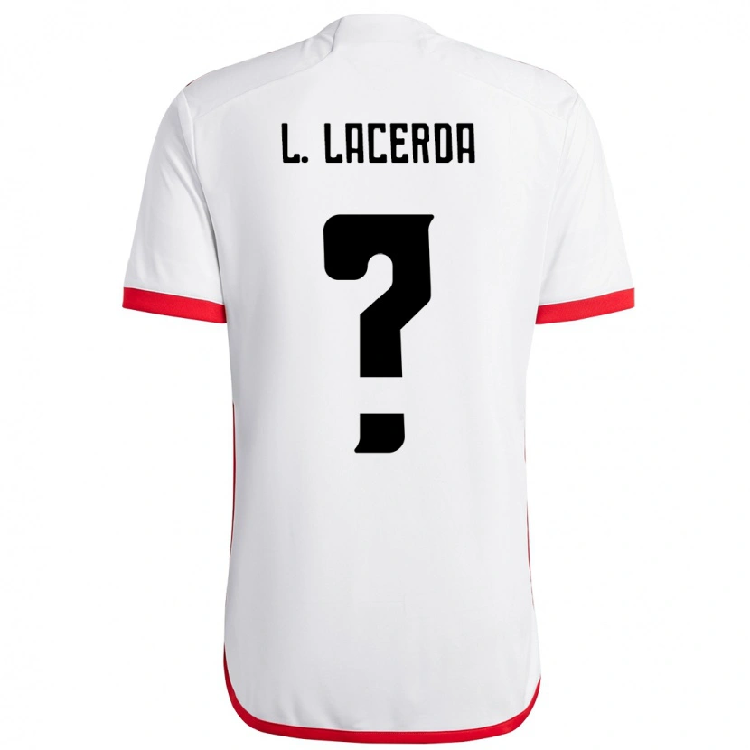 Danxen Kvinder Iago Lacerda #0 Rød Sort Udebane Spillertrøjer 2025/26 Trøje T-Shirt