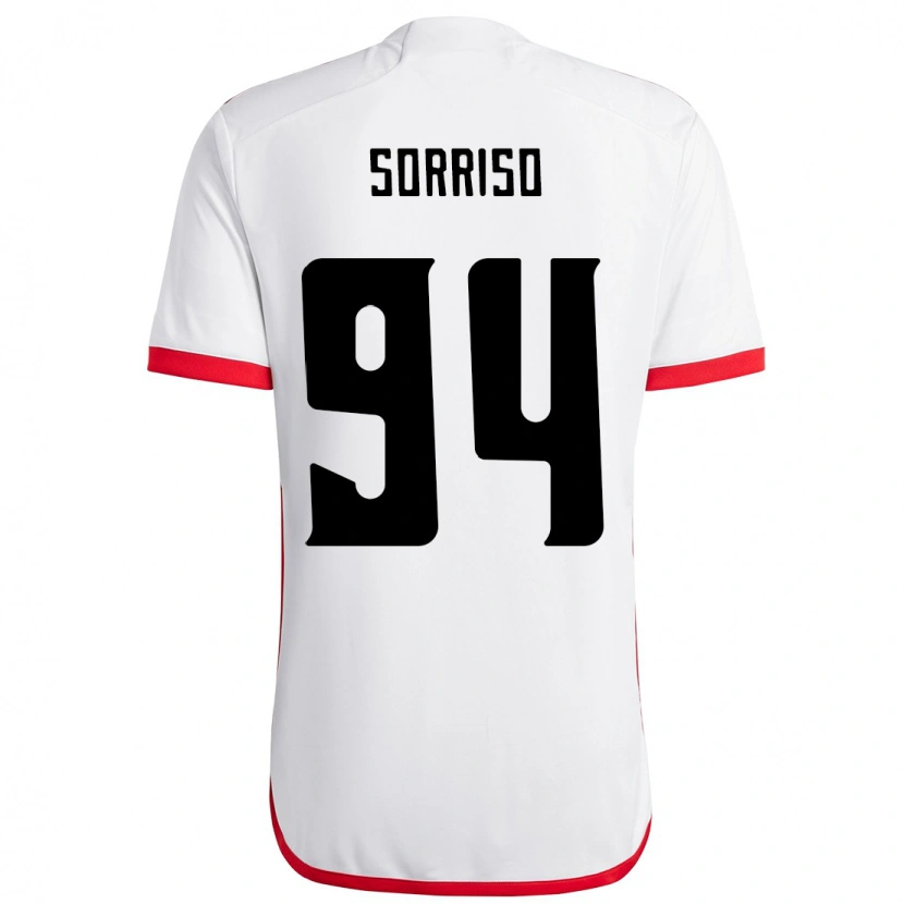Danxen Kvinder Sorriso #94 Rød Sort Udebane Spillertrøjer 2025/26 Trøje T-Shirt