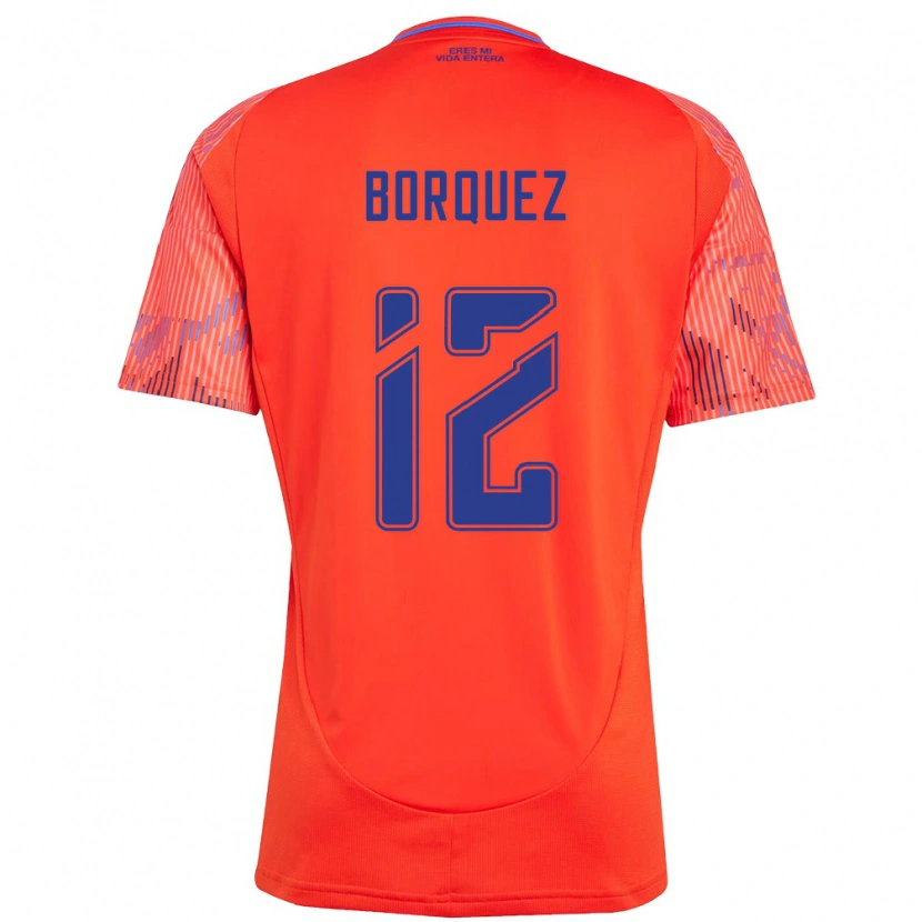 Danxen Kvinder Gabriela Bórquez #12 Himmelblå Udebane Spillertrøjer 2025/26 Trøje T-Shirt