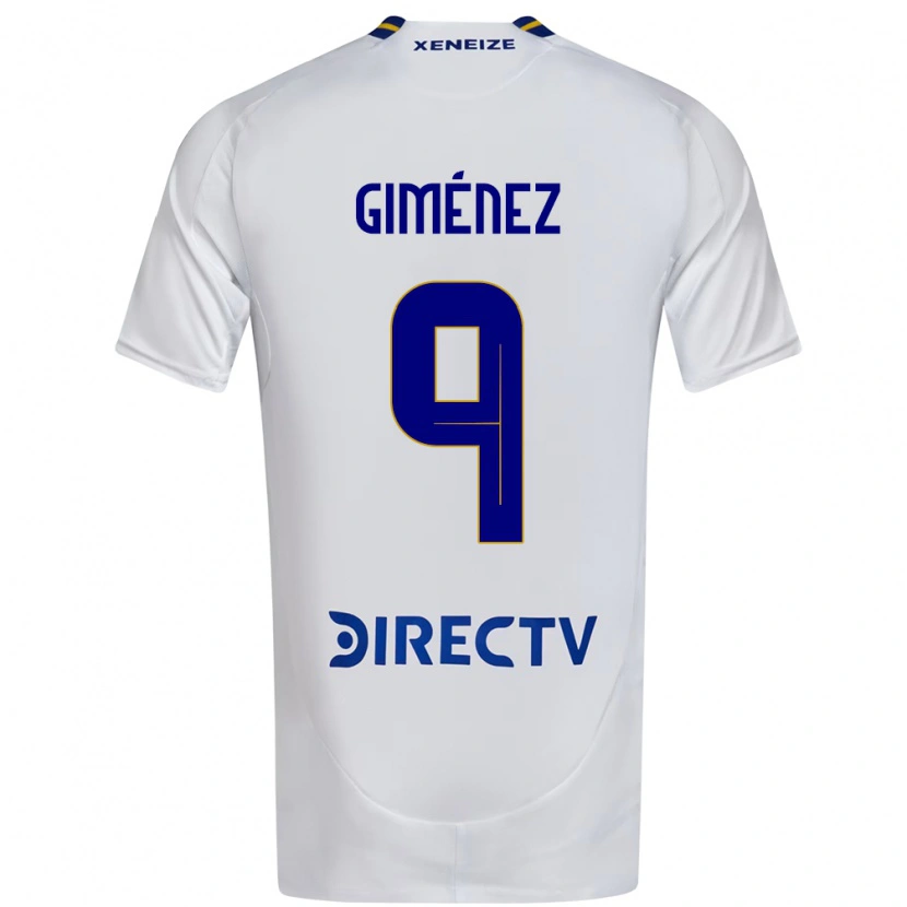 Danxen Kvinder Milton Giménez #9 Royal Blå Gul Udebane Spillertrøjer 2025/26 Trøje T-Shirt