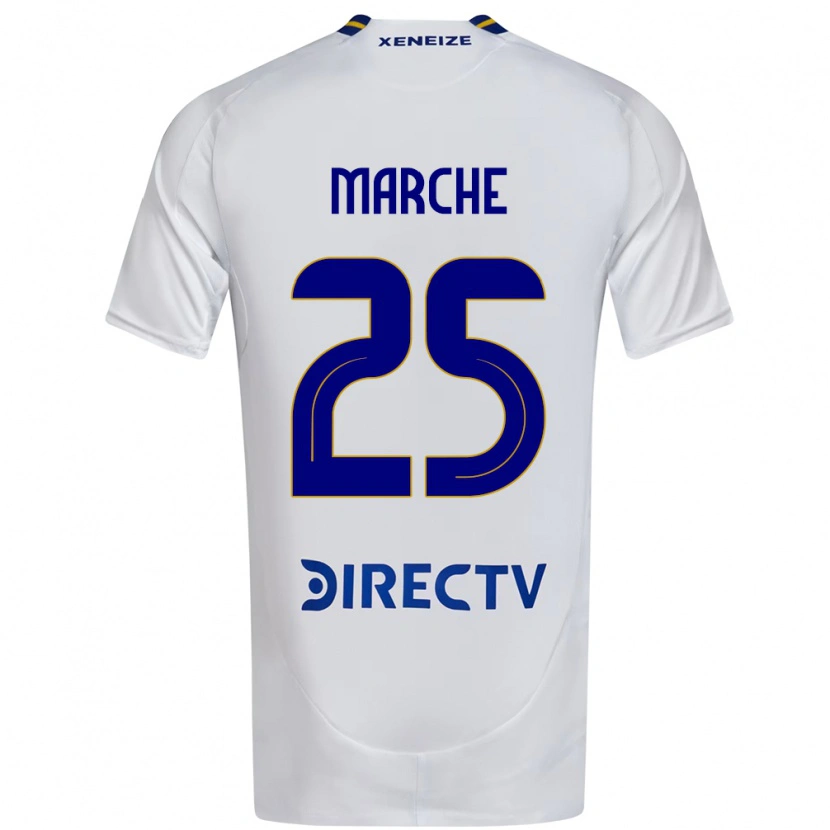 Danxen Kvinder Agustín Marchesín #25 Royal Blå Gul Udebane Spillertrøjer 2025/26 Trøje T-Shirt