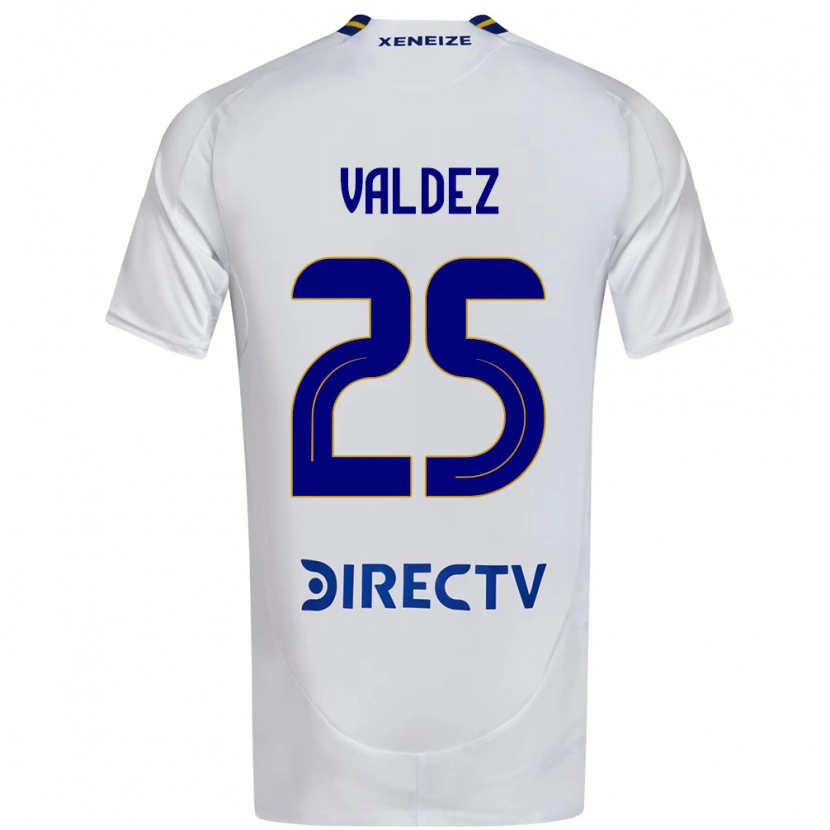 Danxen Kvinder Bruno Valdez #25 Royal Blå Gul Udebane Spillertrøjer 2025/26 Trøje T-Shirt