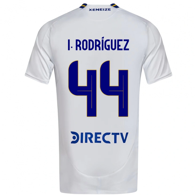 Danxen Kvinder Ignacio Rodríguez #44 Royal Blå Gul Udebane Spillertrøjer 2025/26 Trøje T-Shirt