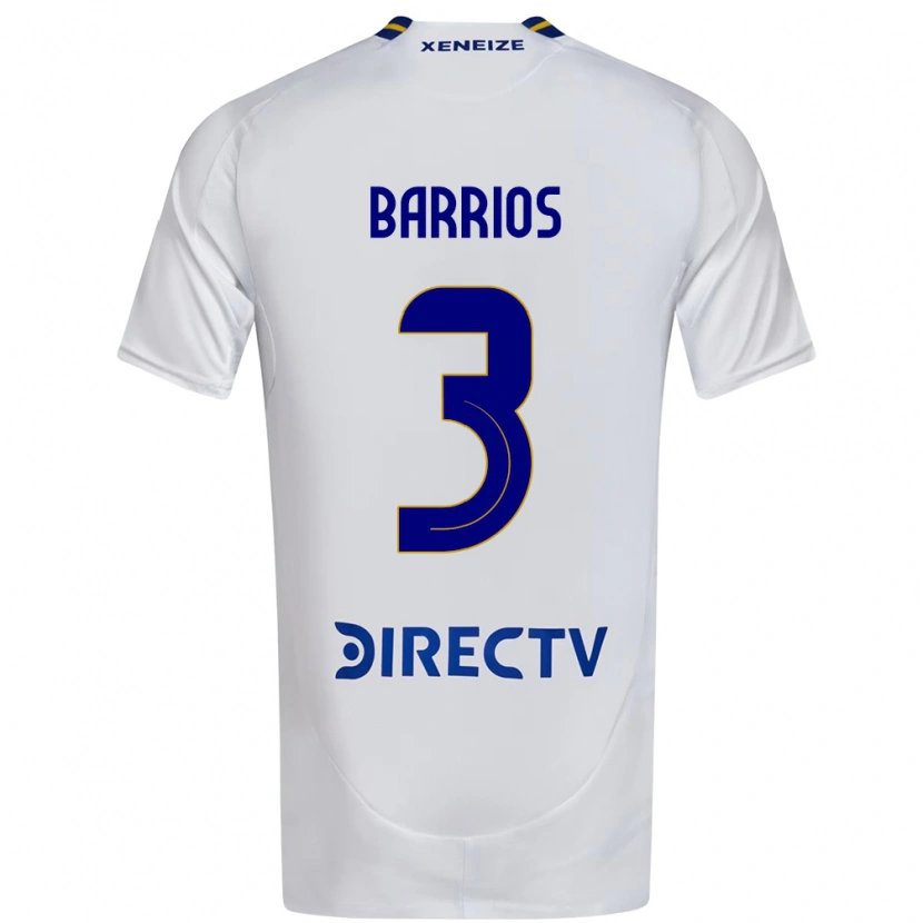Danxen Kvinder Gabriela Barrios #3 Royal Blå Gul Udebane Spillertrøjer 2025/26 Trøje T-Shirt