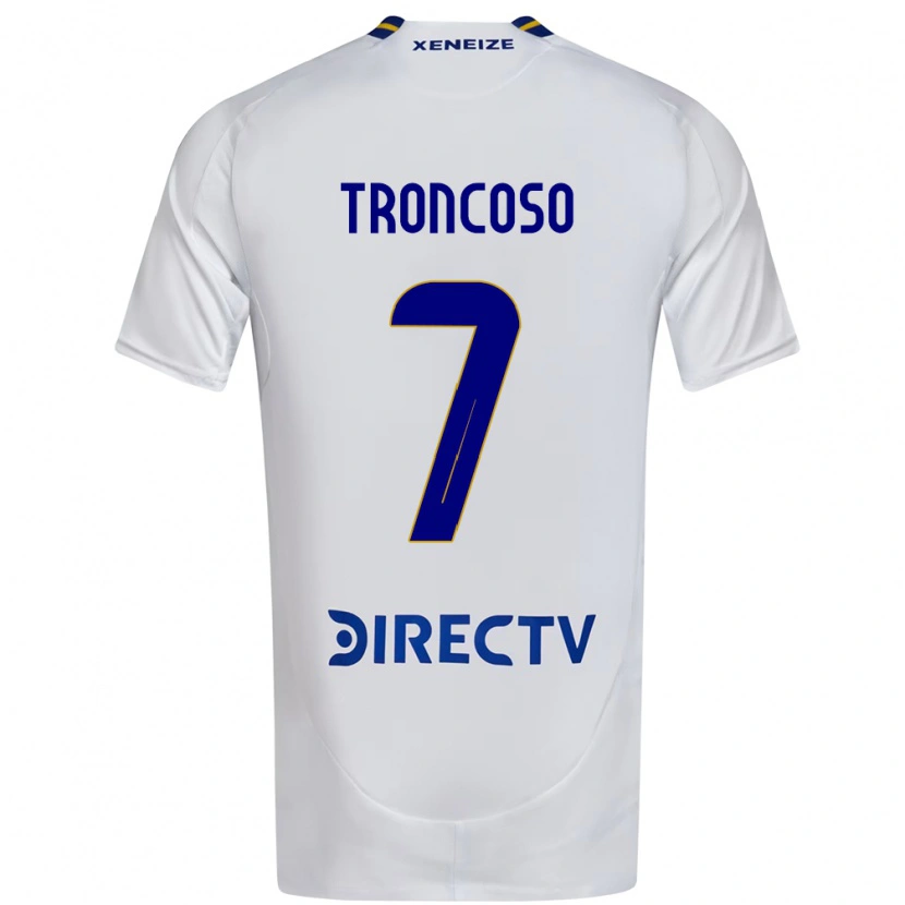 Danxen Kvinder Carolina Troncoso #7 Royal Blå Gul Udebane Spillertrøjer 2025/26 Trøje T-Shirt