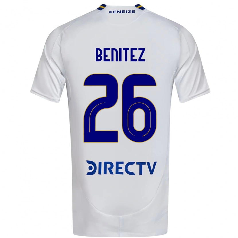 Danxen Kvinder Lorena Benítez #26 Royal Blå Gul Udebane Spillertrøjer 2025/26 Trøje T-Shirt