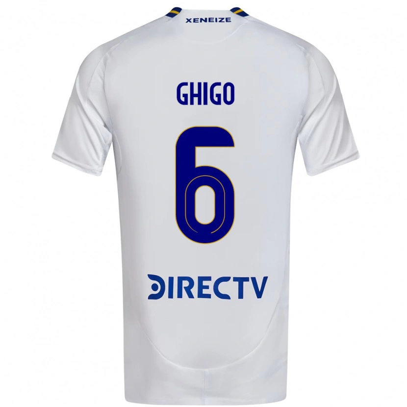 Danxen Kvinder Cecilia Ghigo #6 Royal Blå Gul Udebane Spillertrøjer 2025/26 Trøje T-Shirt