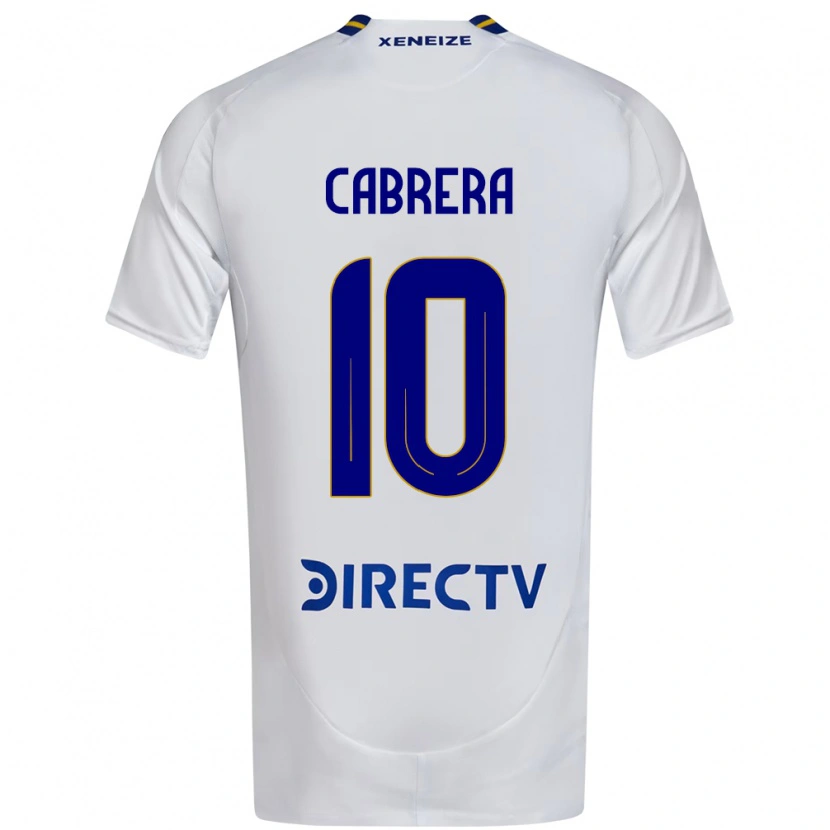 Danxen Kvinder Micaela Cabrera #10 Royal Blå Gul Udebane Spillertrøjer 2025/26 Trøje T-Shirt
