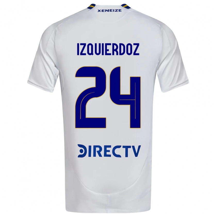 Danxen Kvinder Carlos Izquierdoz #24 Royal Blå Gul Udebane Spillertrøjer 2025/26 Trøje T-Shirt