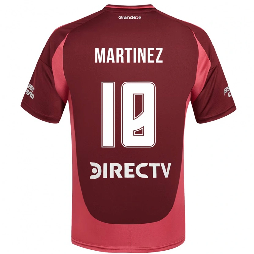 Danxen Kvinder Gonzalo Martínez #18 Hvid Rød Udebane Spillertrøjer 2025/26 Trøje T-Shirt