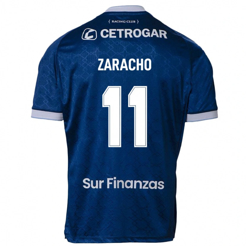 Danxen Kvinder Matías Zaracho #11 Himmelblå Udebane Spillertrøjer 2025/26 Trøje T-Shirt