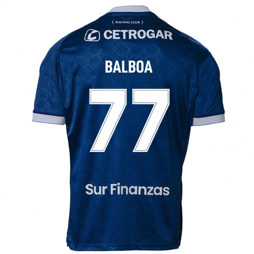 Danxen Kvinder Adrián Balboa #77 Mørkeblå Udebane Spillertrøjer 2025/26 Trøje T-Shirt
