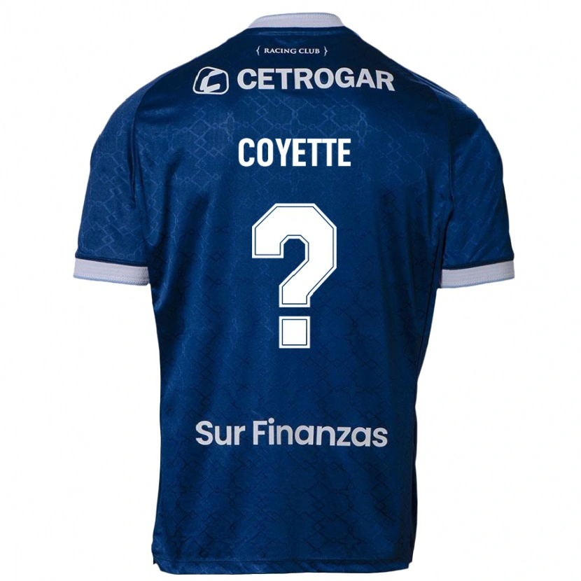 Danxen Kvinder Mateo Coyette #0 Mørkeblå Udebane Spillertrøjer 2025/26 Trøje T-Shirt