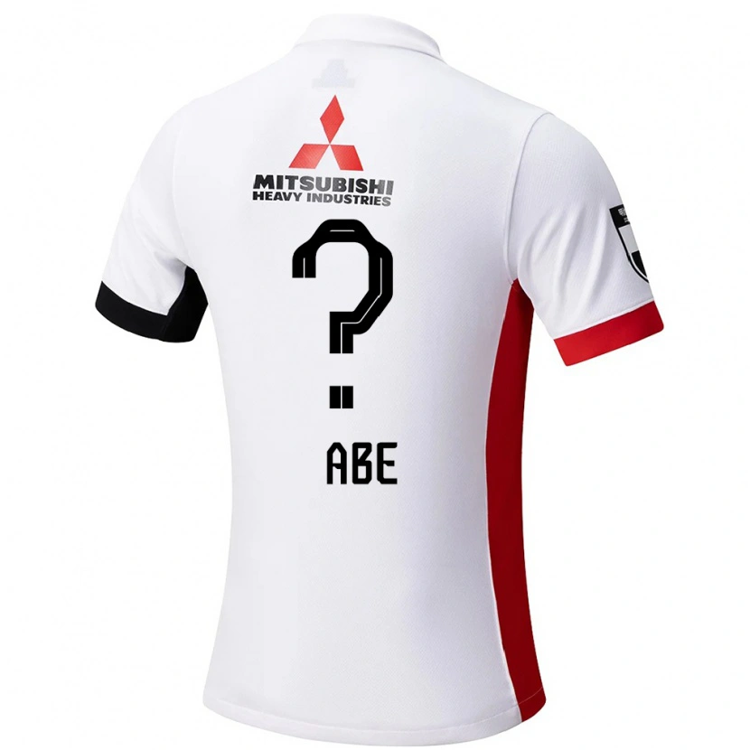 Danxen Kvinder Yushin Abe #0 Rød Hvid Udebane Spillertrøjer 2025/26 Trøje T-Shirt