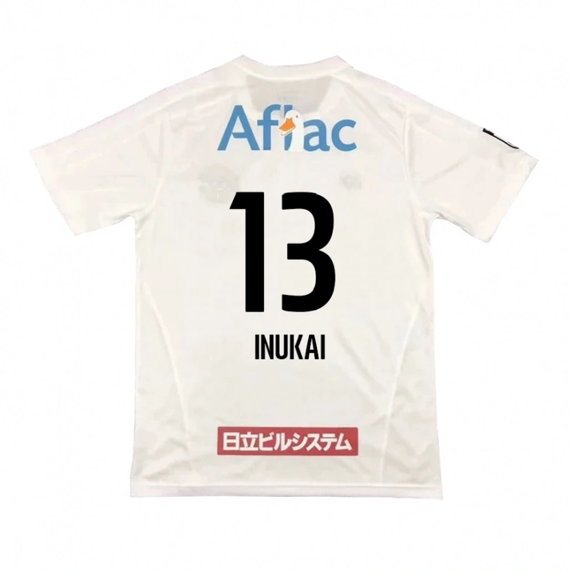 Danxen Kvinder Tomoya Inukai #13 Sort Gul Udebane Spillertrøjer 2025/26 Trøje T-Shirt