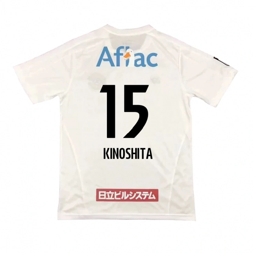 Danxen Kvinder Kosuke Kinoshita #15 Sort Gul Udebane Spillertrøjer 2025/26 Trøje T-Shirt