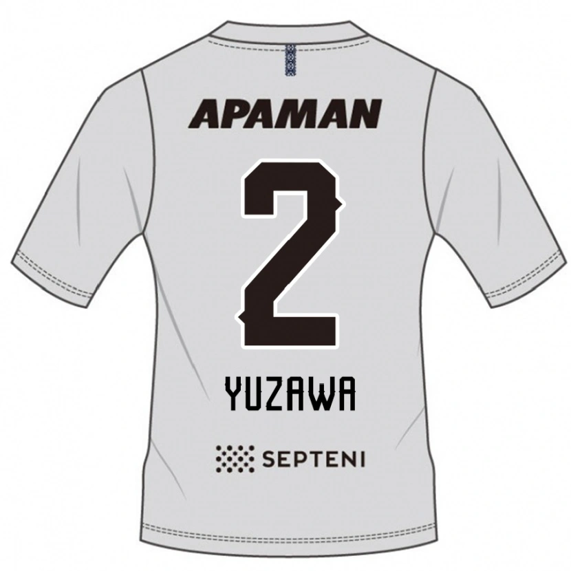 Danxen Kvinder Masato Yuzawa #2 Royal Blå Hvid Udebane Spillertrøjer 2025/26 Trøje T-Shirt