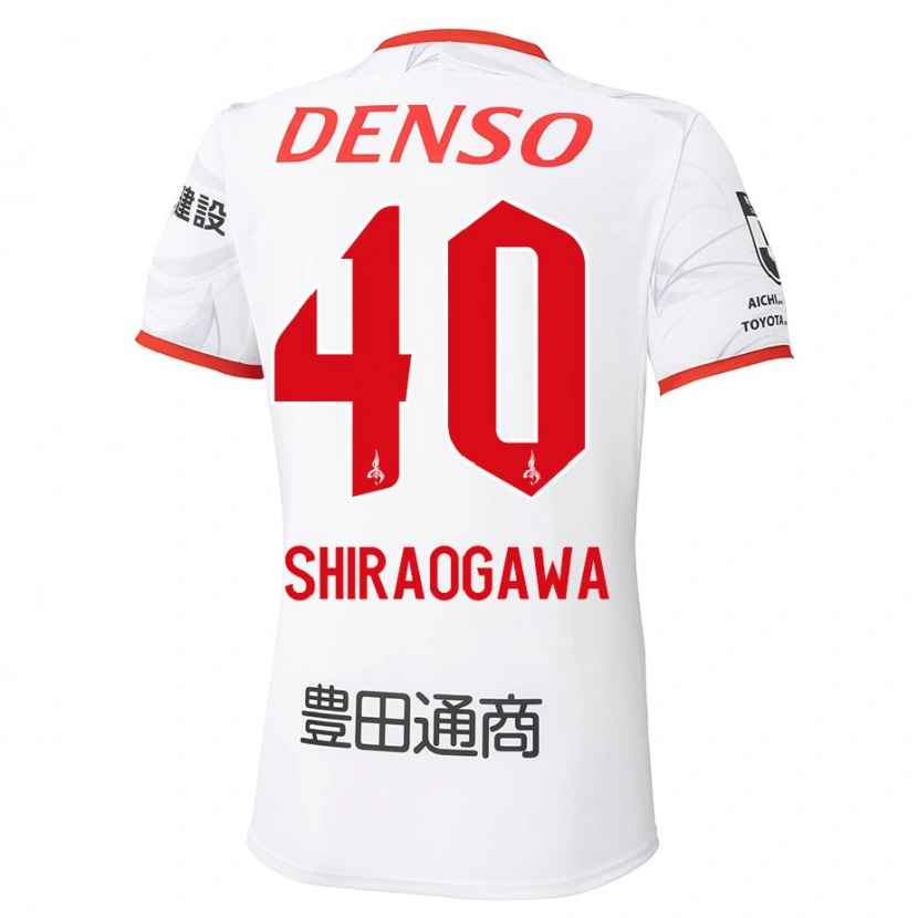 Danxen Kvinder Rekuto Shiraogawa #40 Rød Gul Udebane Spillertrøjer 2025/26 Trøje T-Shirt