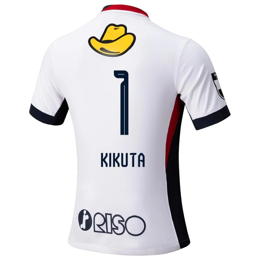 Danxen Kvinder Shuto Kikuta #1 Rød Sort Udebane Spillertrøjer 2025/26 Trøje T-Shirt