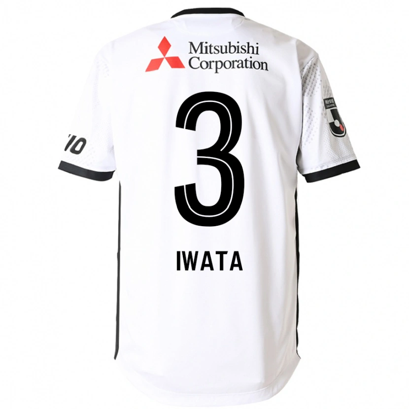 Danxen Kvinder Yuki Iwata #3 Royal Blå Hvid Udebane Spillertrøjer 2025/26 Trøje T-Shirt
