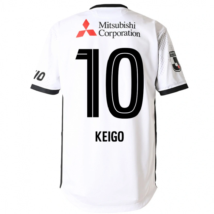 Danxen Kvinder Keigo Higashi #10 Royal Blå Hvid Udebane Spillertrøjer 2025/26 Trøje T-Shirt