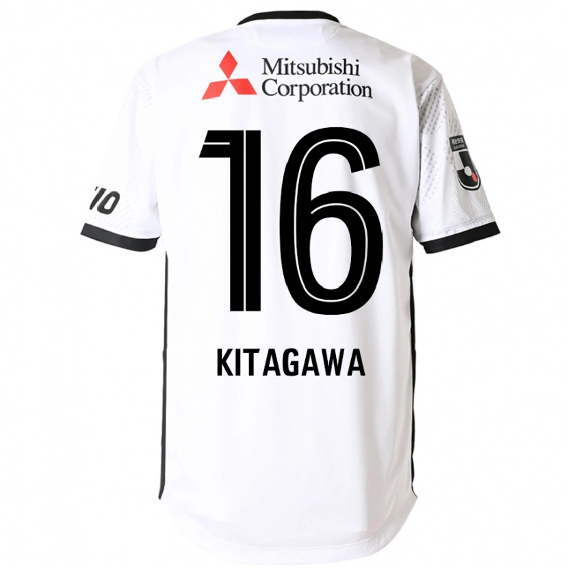 Danxen Kvinder Rento Kitagawa #16 Royal Blå Hvid Udebane Spillertrøjer 2025/26 Trøje T-Shirt